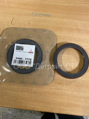 Сальник коленвала передний Deutz 04907772 (04253373, 0425-3373, 4253373, 81-10423-00, 7421486081, 01027762B, 21306362, 7421306362, 20412568, 81-35999-00, 084.920, 96681, 4907772, 0490-7772) фото запчасти