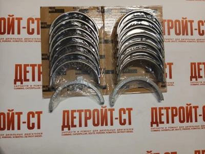Вкладыши коренные 0,25 Cummins QSM/ISM/M-11 4025121 (3400711, 4319792, 4025120, 3801150, 3016770, 4319798, 3400710) фото запчасти