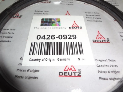 Поршневое кольцо Deutz 04260929 (0426-0929, 4260929) фото запчасти
