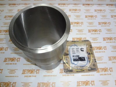 Гильза цилиндра с уплотнительным кольцом 152mm Cummins ISX 4376392 фото запчасти