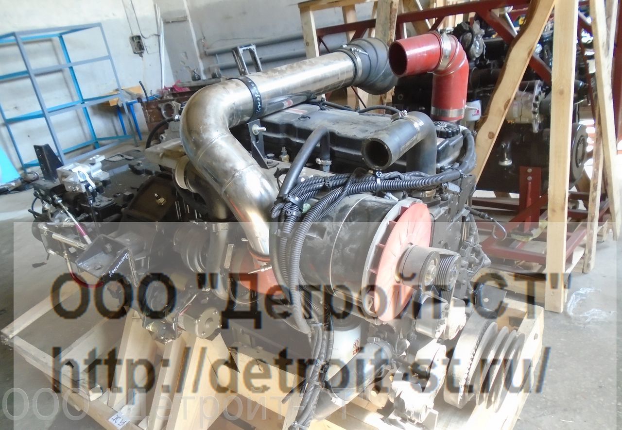 Двигатель Cummins ISDe210 41 155kW фото