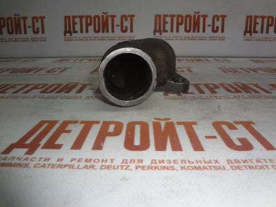 Соединение угловое патрубка теплообменника 3085733 (3010299) фото запчасти