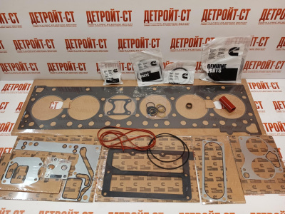 Набор прокладок верхний Cummins QSX (номера по замене: 3800447, 3800449, 4024856, 4025045, 4025287, 4955594) фото запчасти