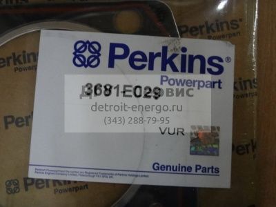Прокладка головки блока Perkins 3681E029 фото запчасти