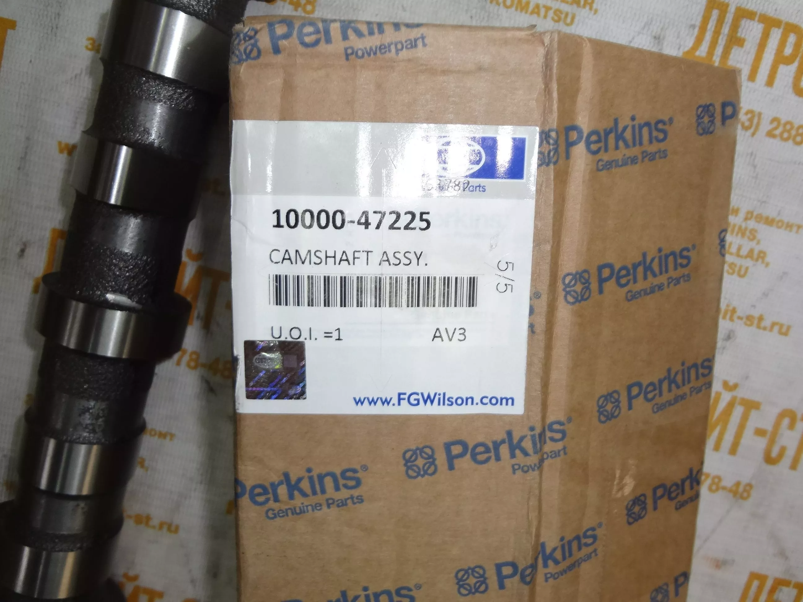 Распредвал Perkins 4112K051 (10000-47225) – купить в магазине «Детройт-СТ».  Узнать цену